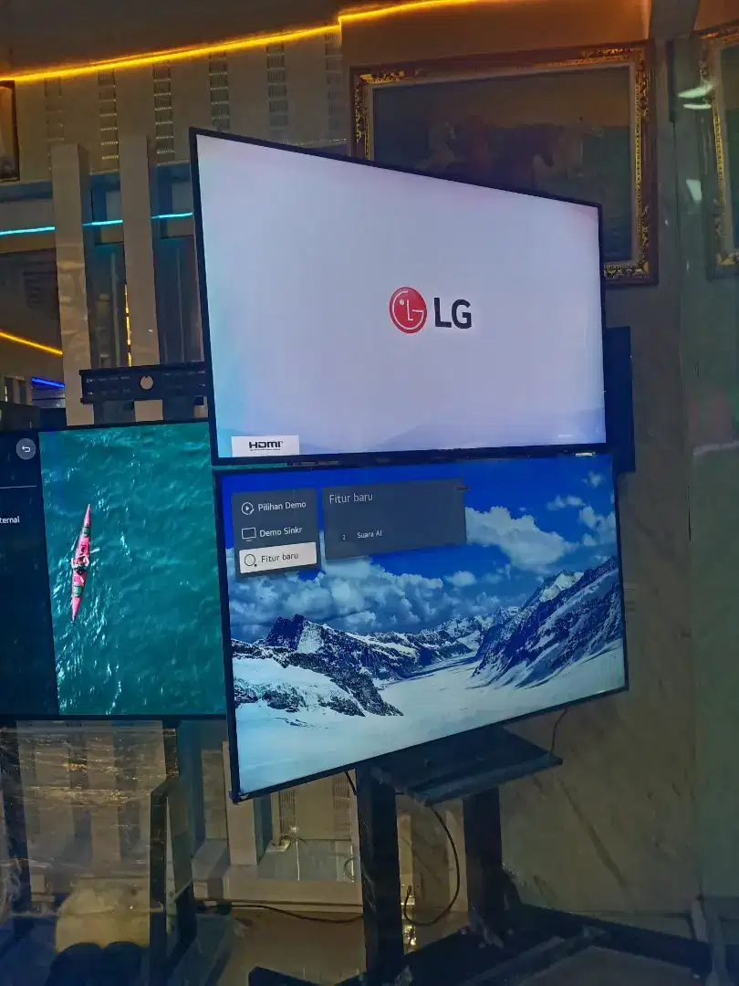 LG 75in65in55in smart tv 4K UHD sejabotabek