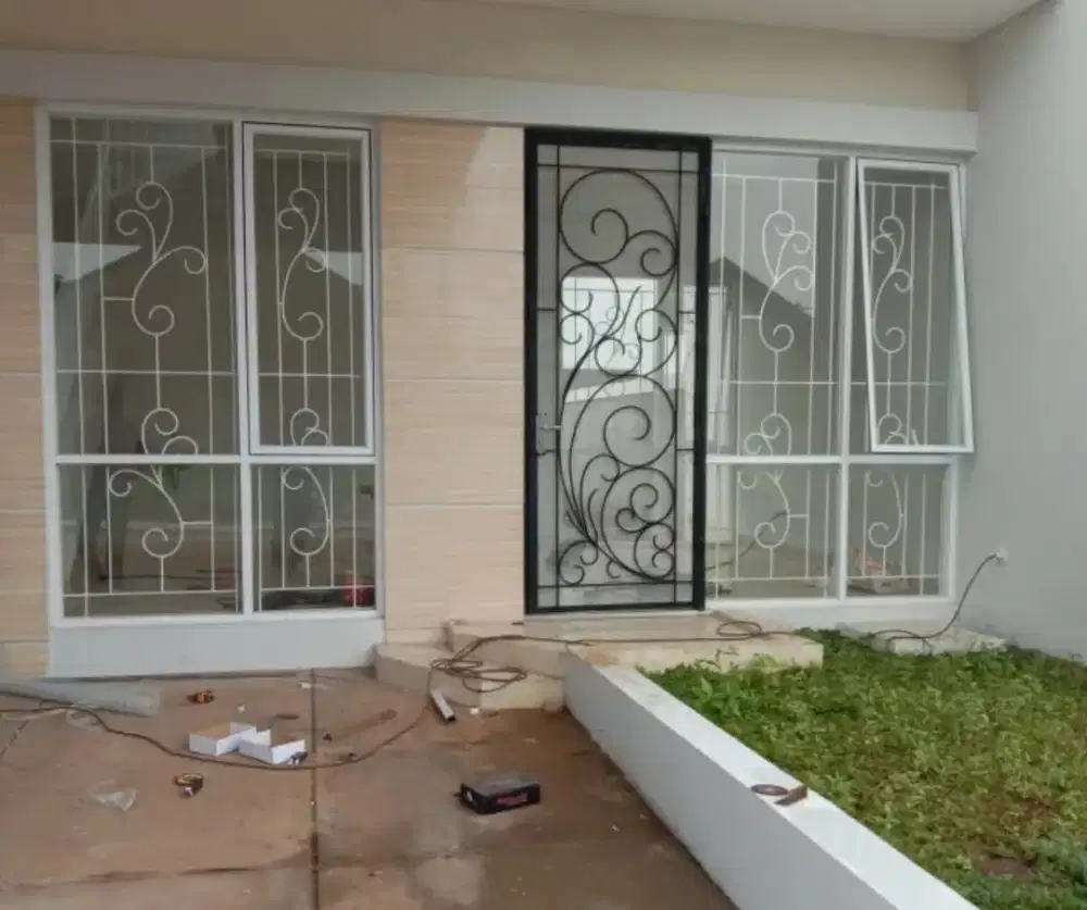 pintu tralis pagar kanopy reling balkon dll
