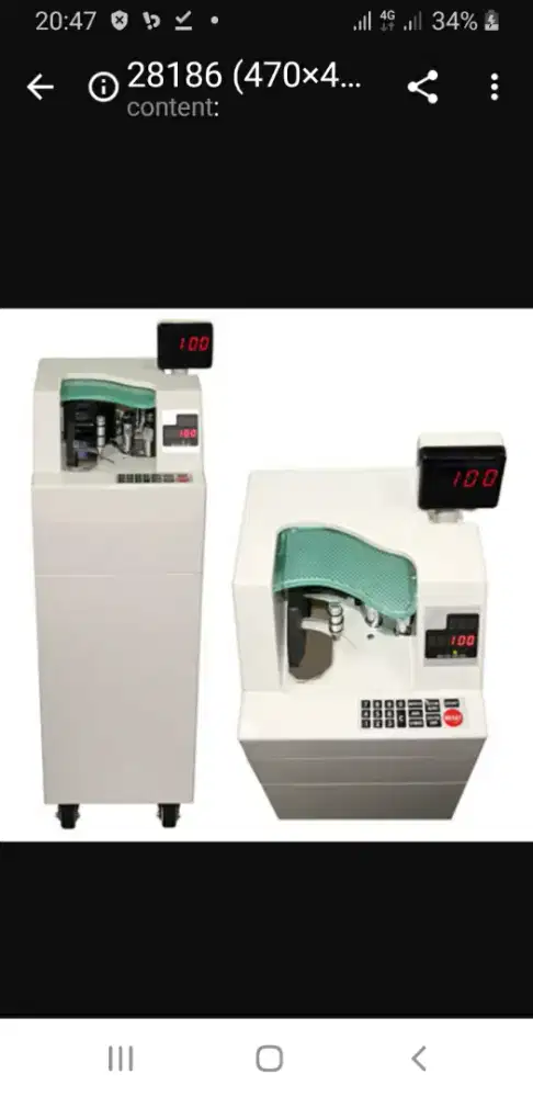 Mesin Hitung Uang Standing ZSA 5500SQ