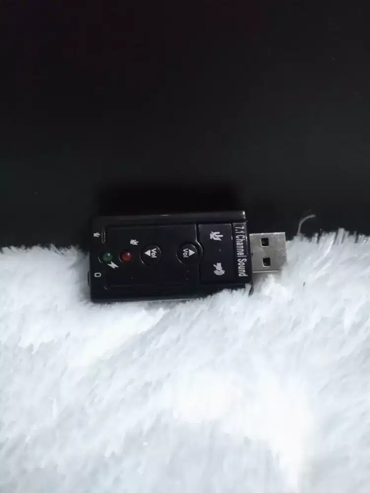 Dijual Cepat USB Sound Card 7.1 Adapter