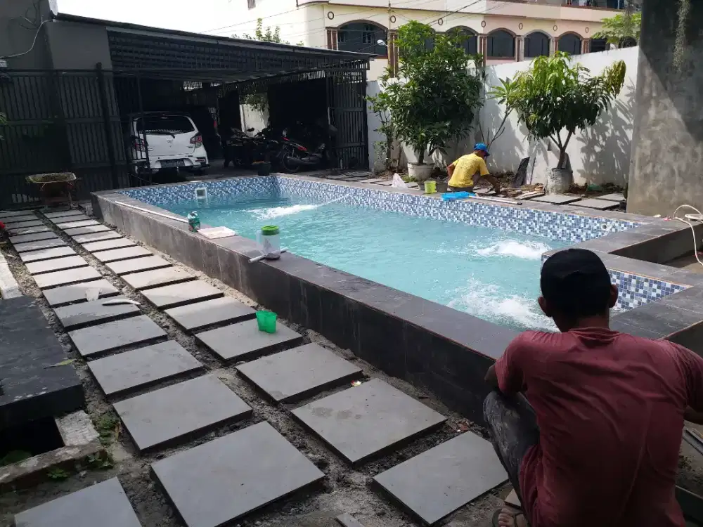 Tukang kolam renang medan