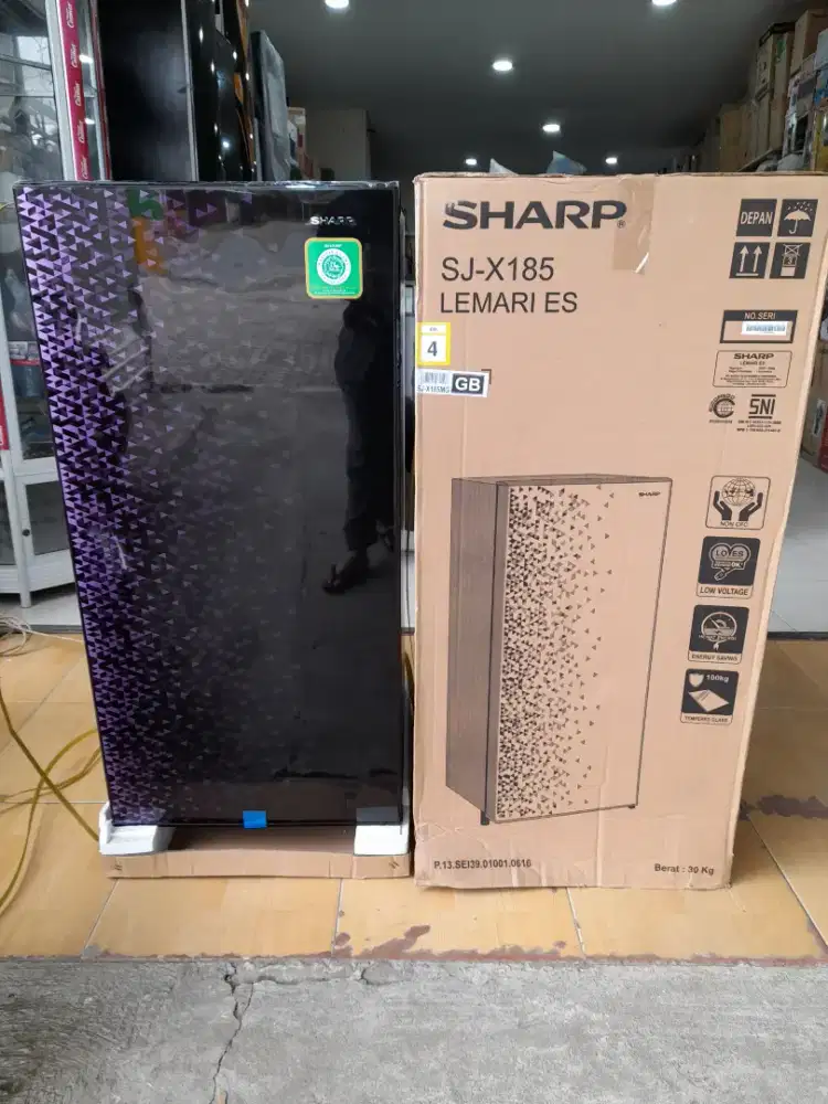 KULKAS SHARP SJ-X185MG