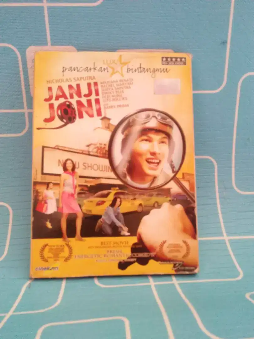 VCD Film Indonesia Janji Joni Nicholas Saputra Original
