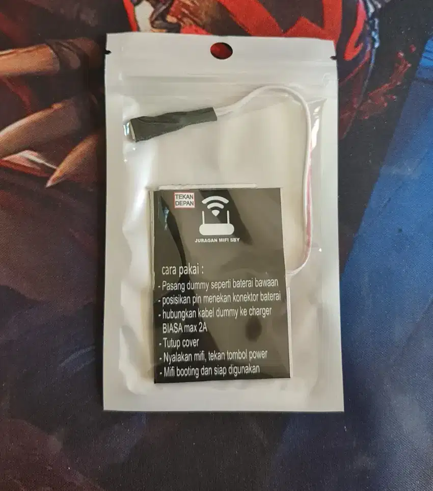 Baterai Dummy Mifi Modem Andromax M2Y M3x Prolink Movimax Nyala 24jam