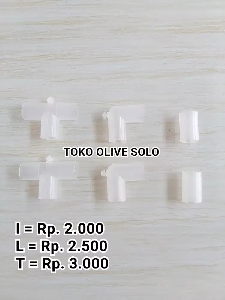 Keni Sambungan Pipa Aquarium Harga cek foto (Tidak Bisa Cod)