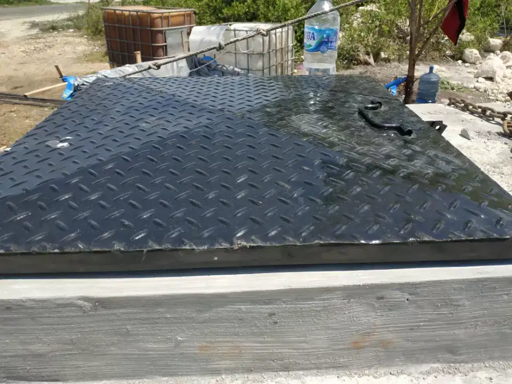 Bak tandon air beton cor grand pinguin