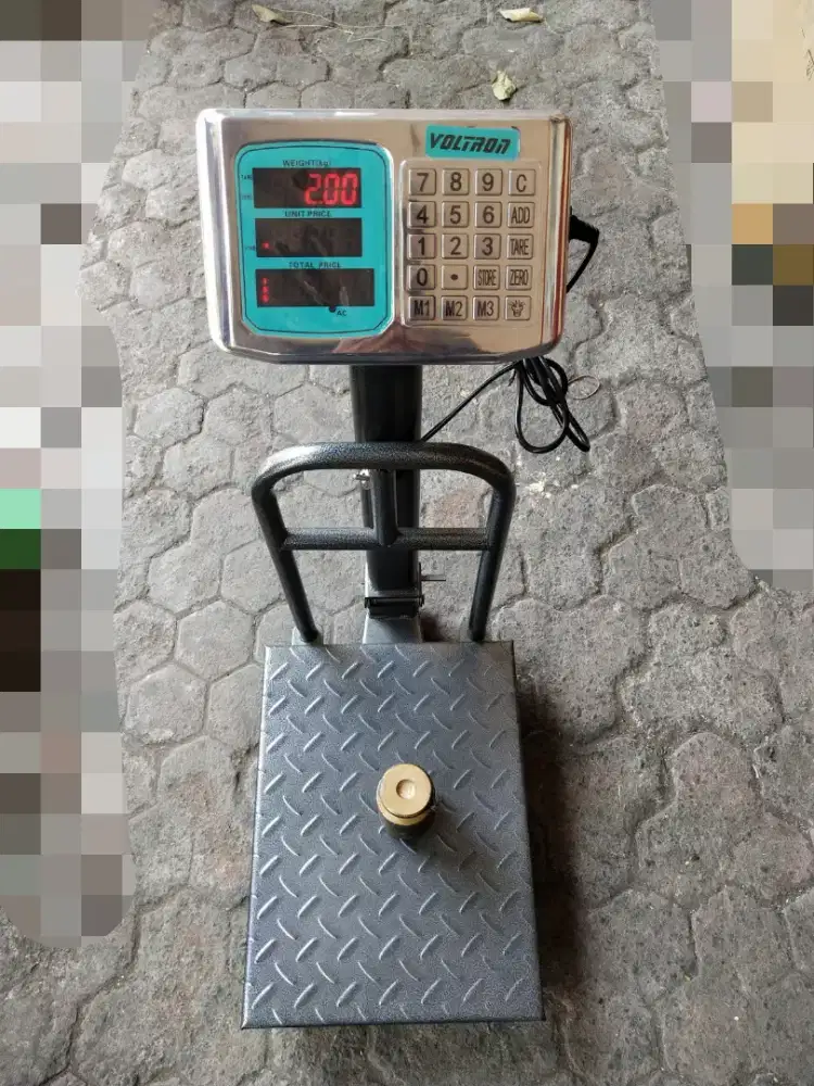 Timbangan digital Sembako 150 Kg Tera Baru Resmi Original Voltron