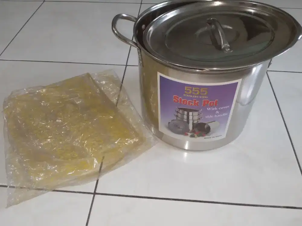 Panci Steamer/Platinum Stockpot Steamer 555 Made in India