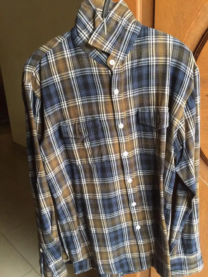 Baju Kaos Kemeja tipe Flannel / Flanel (kotak)