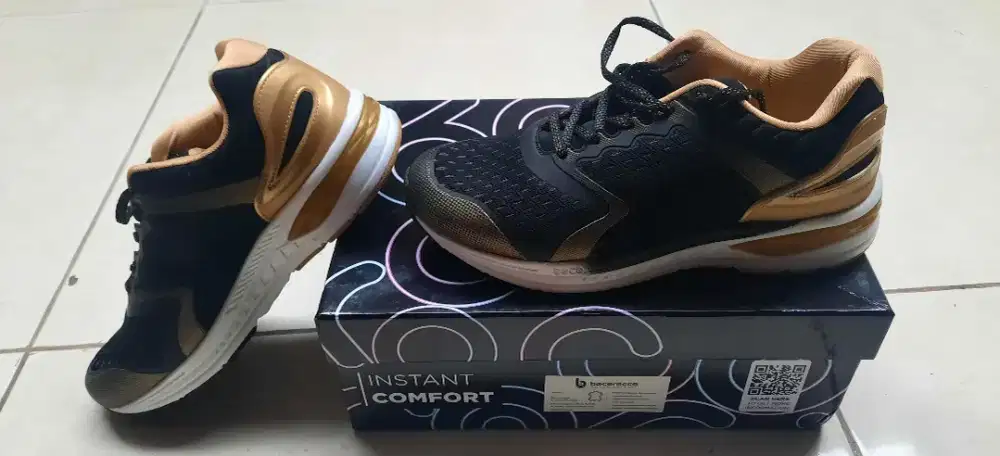 Sepatu BOCOROCCO D. Galaxy 01 Nero Platino ORIGINAL BNIB Ukuran 42