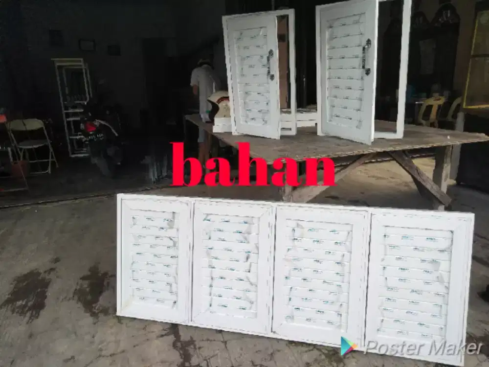 Tempahan kitchen set aluminium