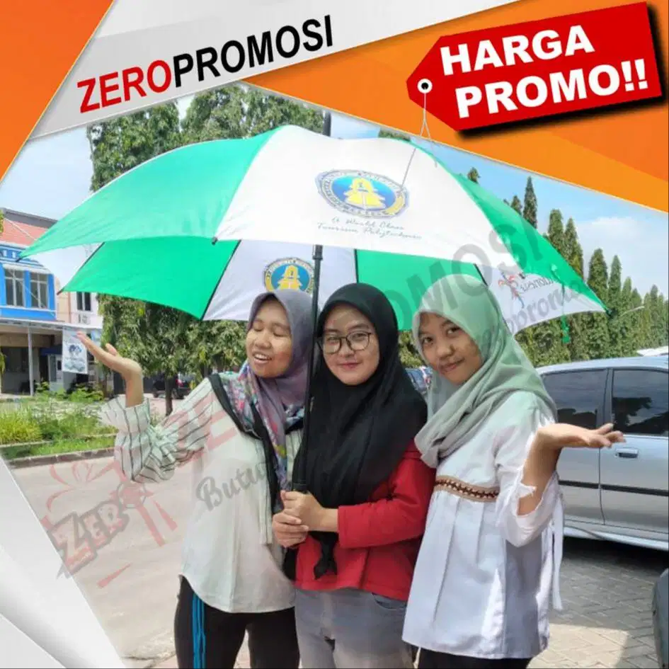 Payung Golf Manual GRC untuk souvenir perusahaan