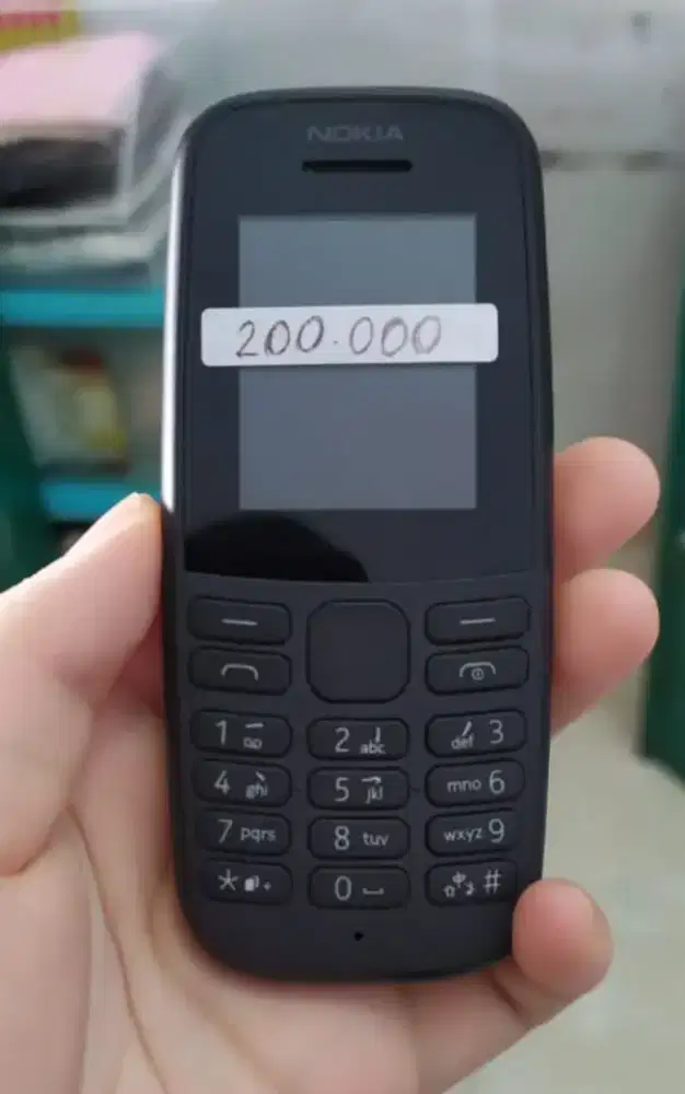 Hp Telpon Nelpon Handphone Jadul Nokia 105 2019 Dua Dual Sim Original