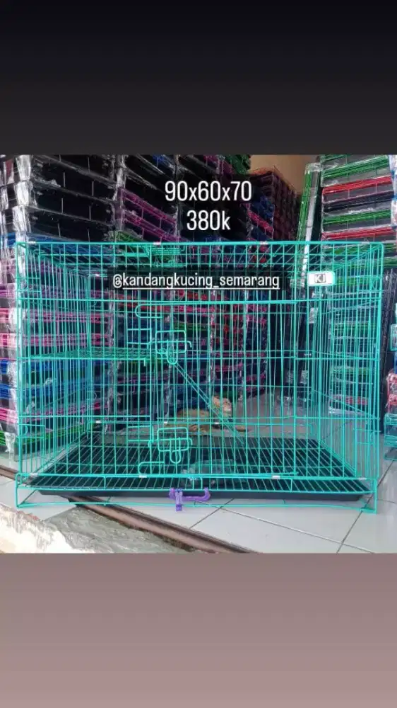 KANDANG KUCING BESAR 90X60X70