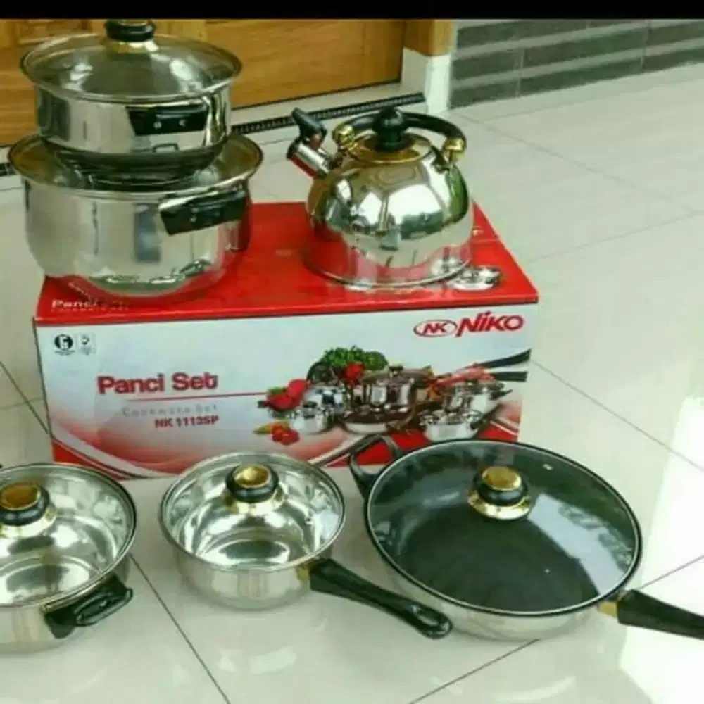 PANCI SET NIKO NK-1113SP (NIKO COOKWARE SET)