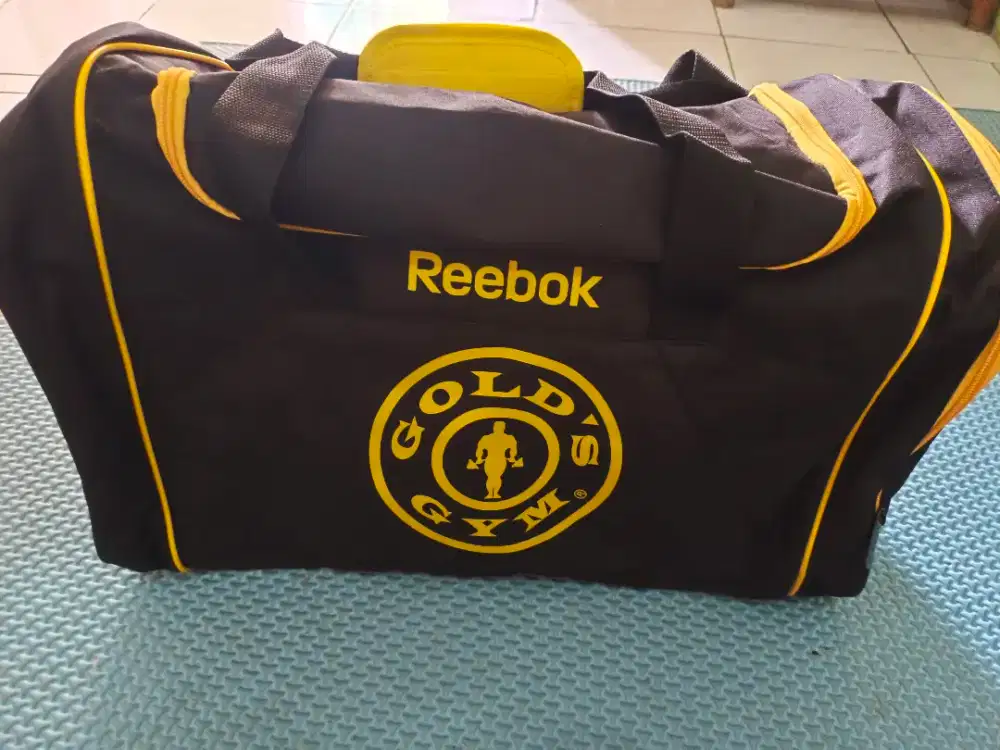 Tas reebok golds gym fitness original spesial edition