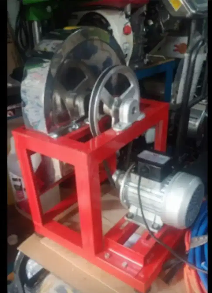 (RUMAH TEKNIK JOGJA) perajang singkong, kentang jadi kripik , otomatis