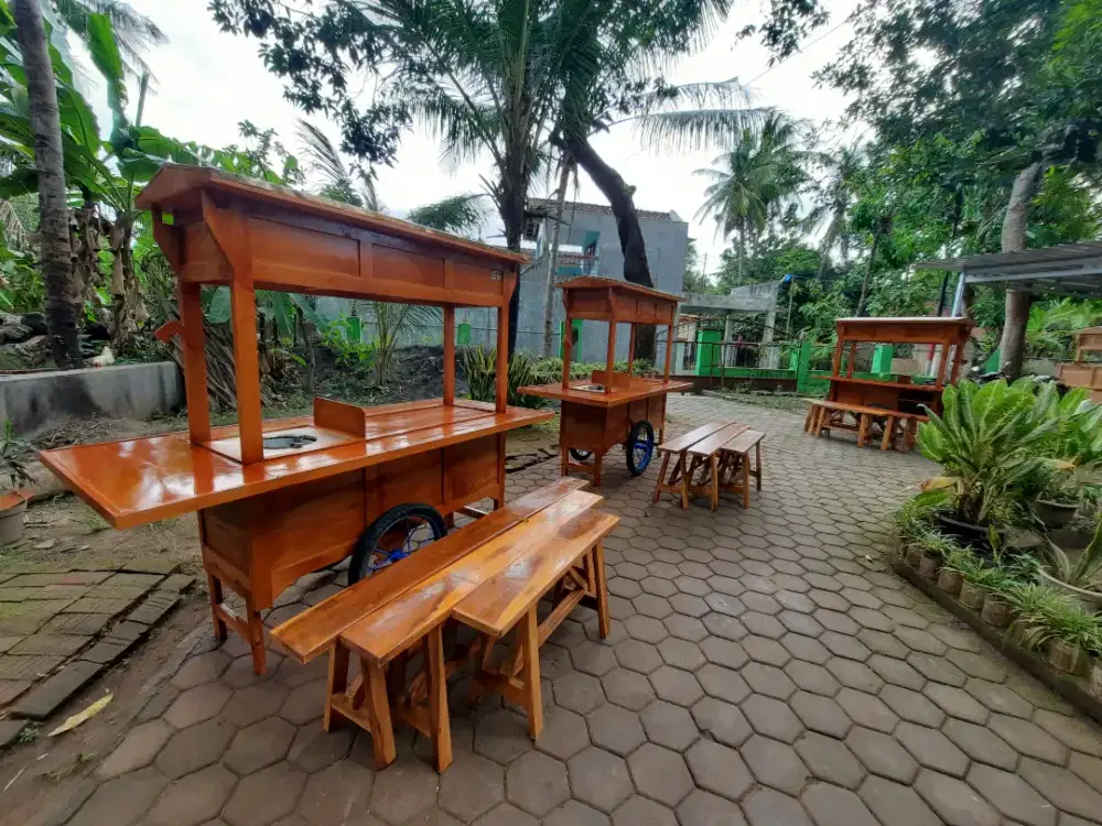 Gerobak angkringan gratis ongkir bayar ditempat COD JABODETABEK @#018