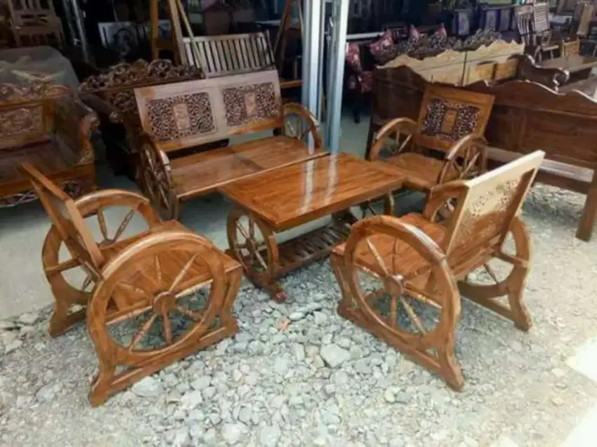 Kursi Tamu Andong Set 2 1 1 1
