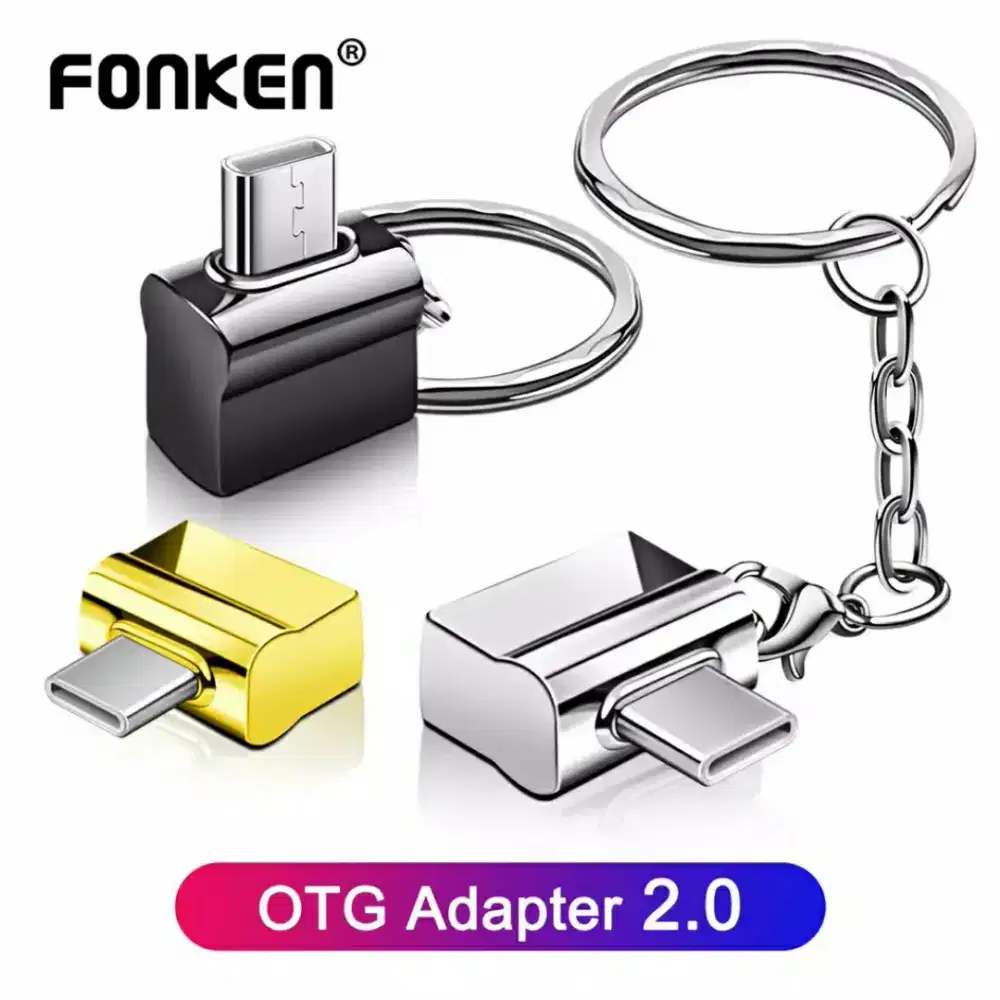 OTG Type-C to USB Converter for Phone Tablet Portable