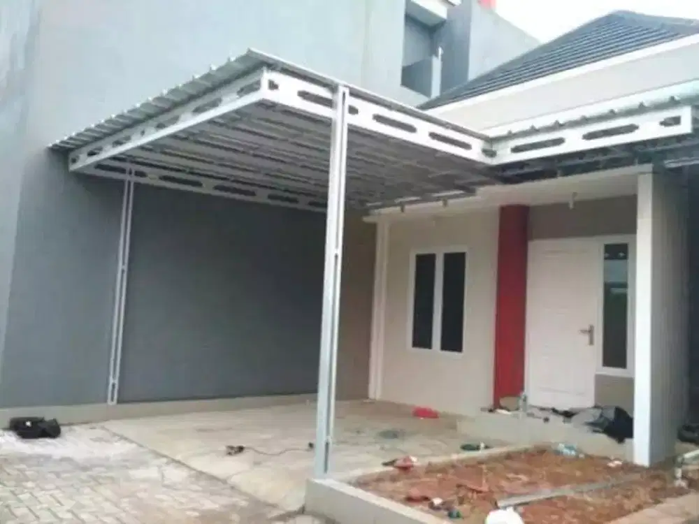 Kanopi Bajaringan + Atap Spandek Murah Bergaransi
