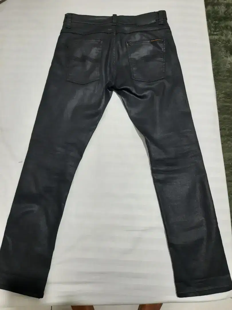 Nudie Jeans Grim Tim dry black mind 32/30 Original (Nego tipis)