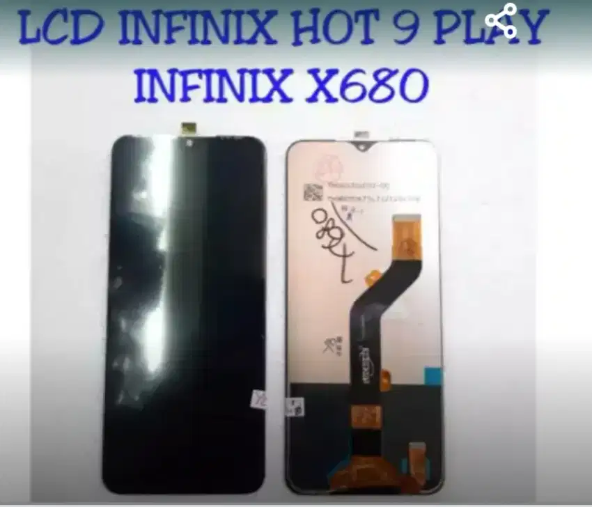 LCD FULSET INFINIX HOT 9 PLAY/HOT 10 PLAY FREE PASANG