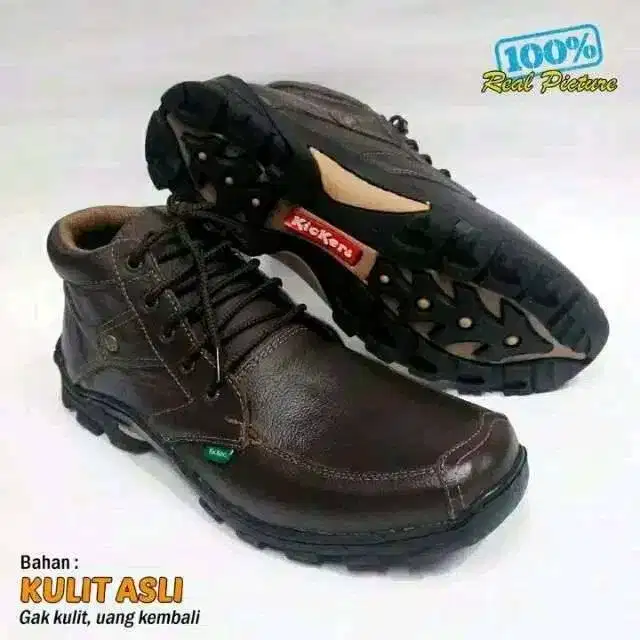 Sepatu kickers boots on sale original