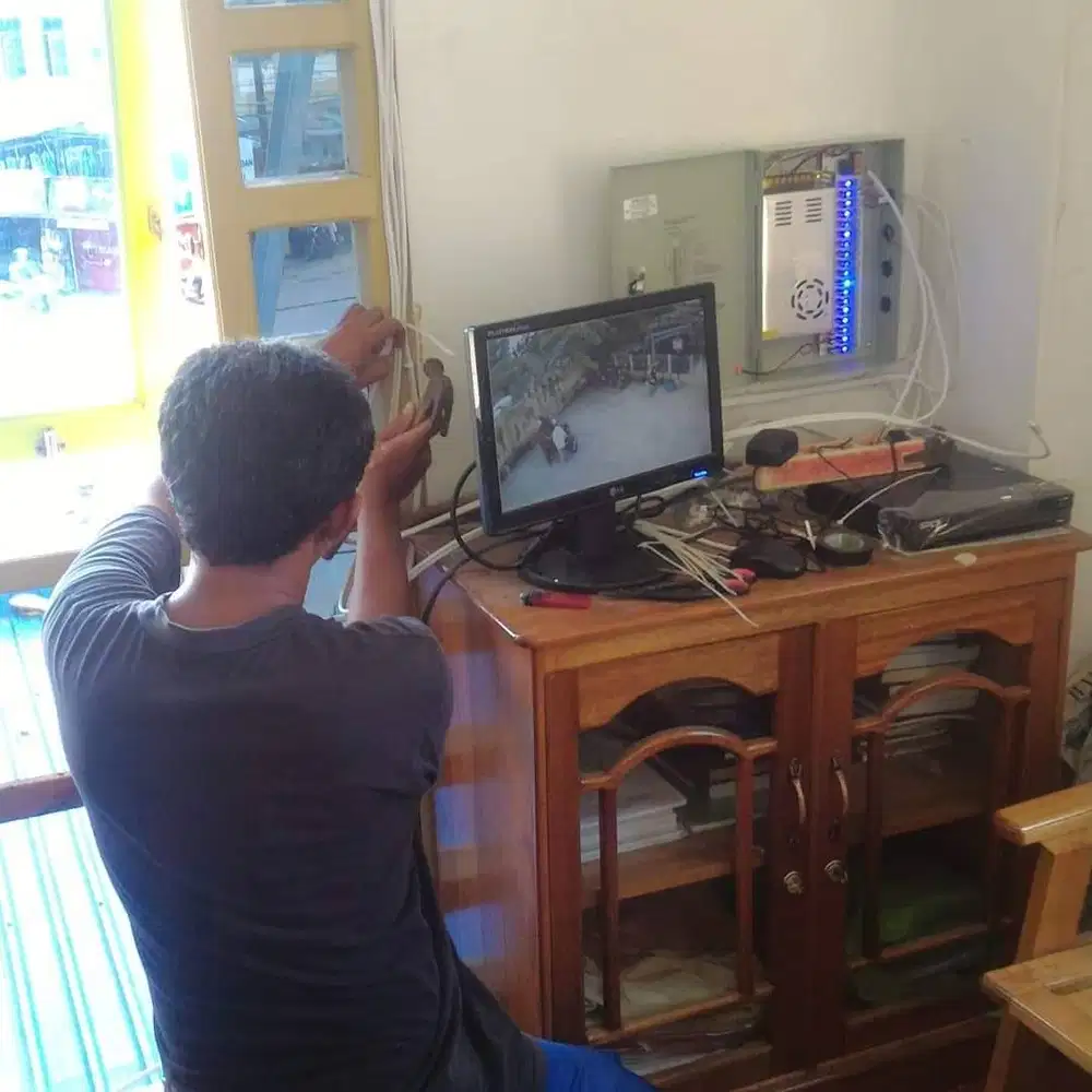 Hati Tenang Rumah Aman CCTV pengawasan dan keamanan plus pasang