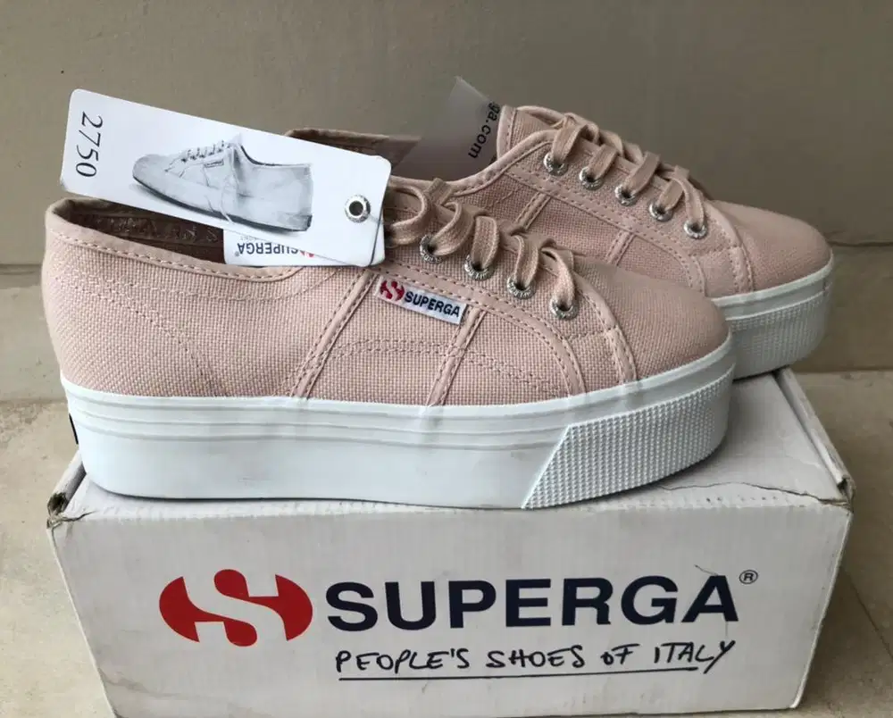 Superga linea hot sale wedge