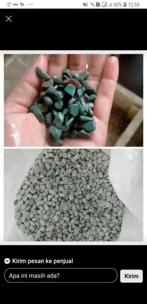 Batu sikat lokal n import