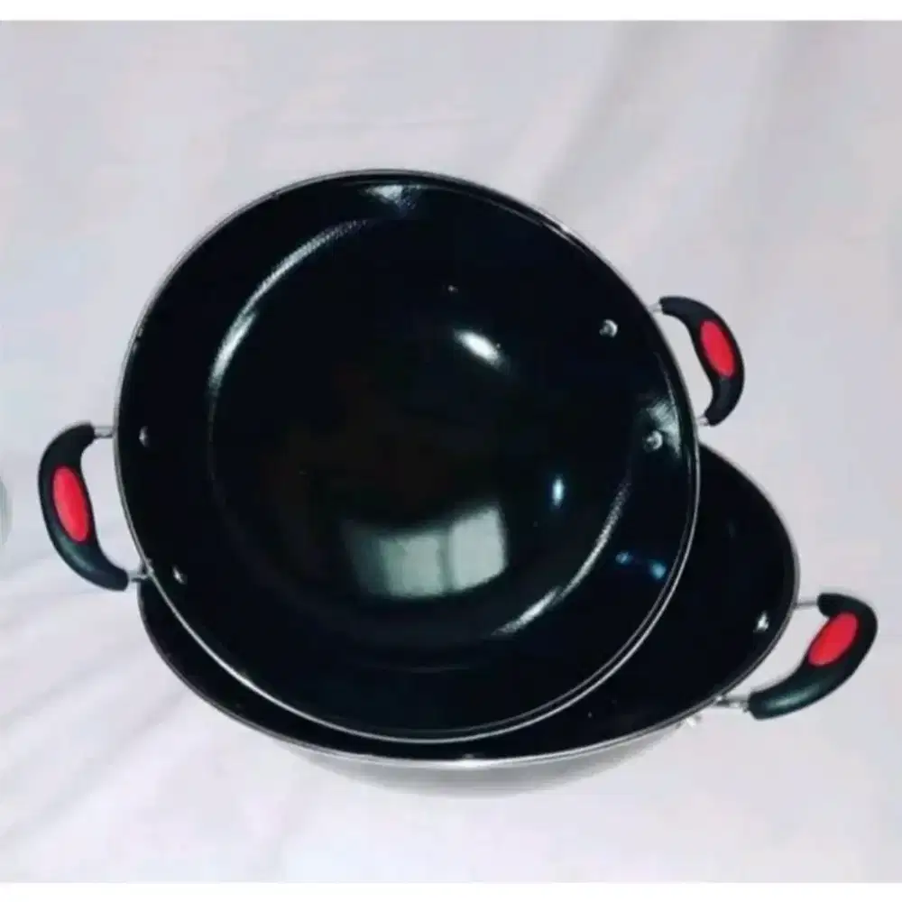 Wajan enamel wajan penggorengan uk 34 cm