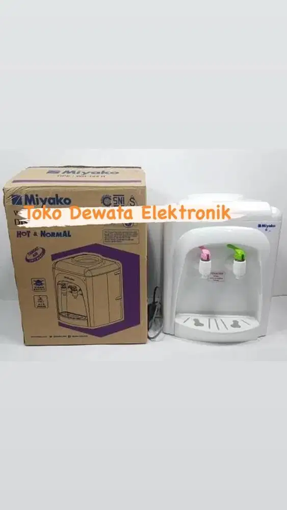Dispenser Miyako hot & normal garansi resmi 1tahun