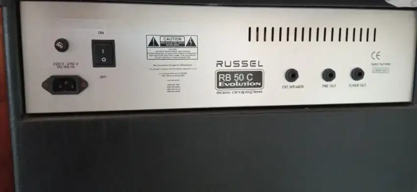 Bass Amplifier gitar RUSSEL RB 50 C EVOLUTION