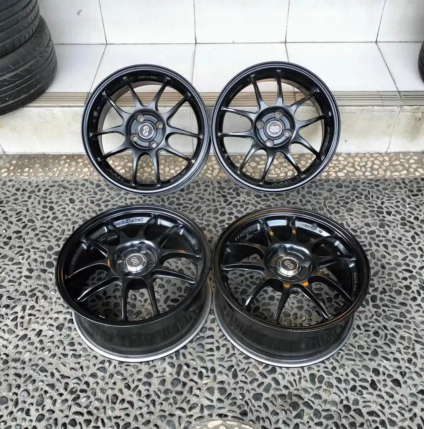 Enkei PF01 R16 4x100 Original Made in Japan. Ori Good Condition. Murah