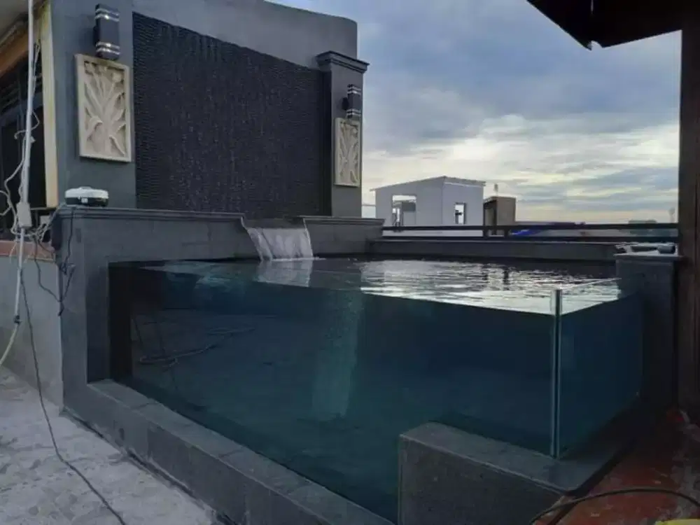 Kolam minimalis dan jasa pembuatan kolam bagus dan bergaransi