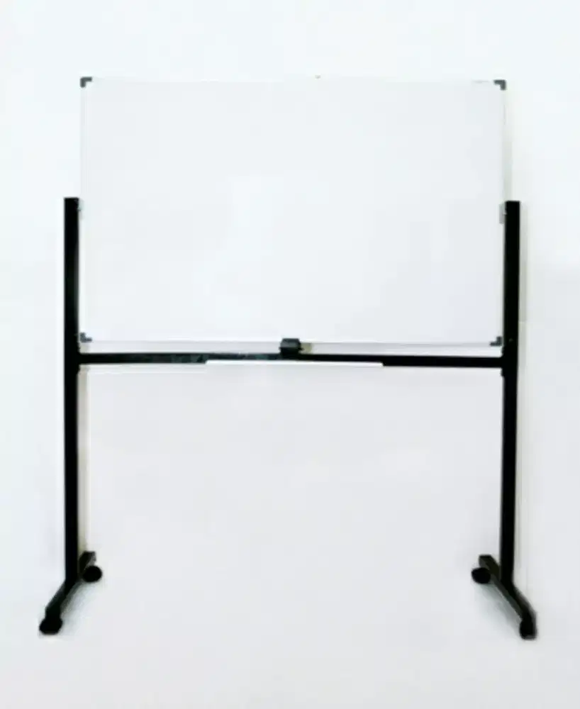 Baru whiteboard sakana ukuran 90x180 cm single face pake kaki