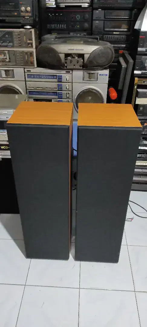 Speaker pasif 8 inchi double bass