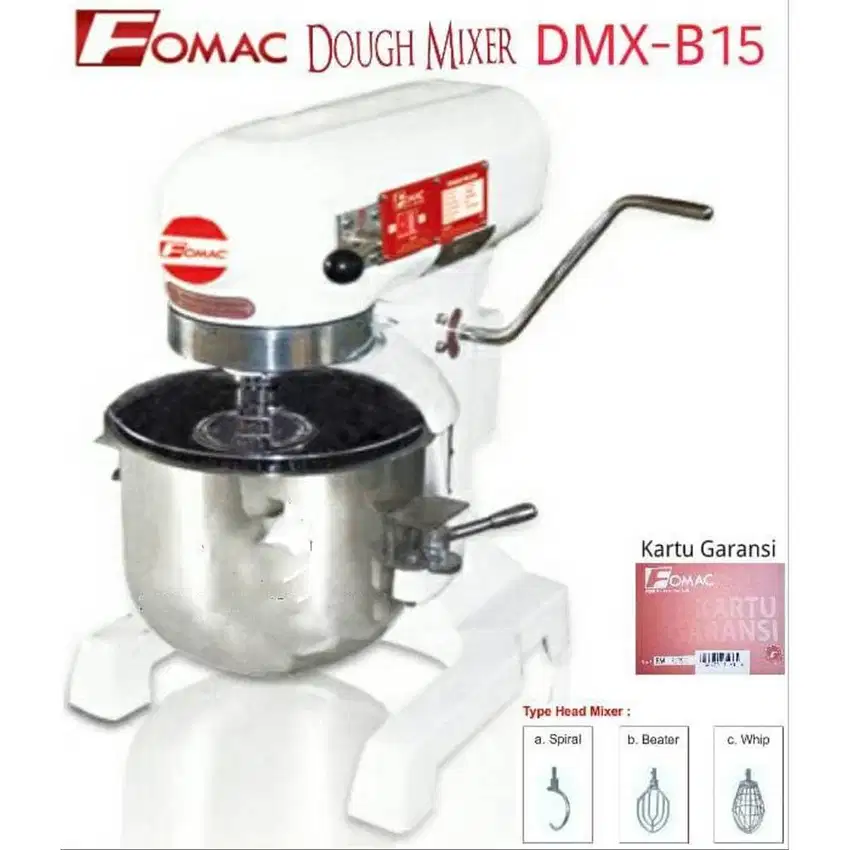 Mixer Planetary Fomac DMX B15 Adonan Roti