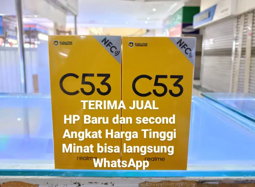 Realme C53 NFC - 6/128GB - Terima jual hp baru ada second