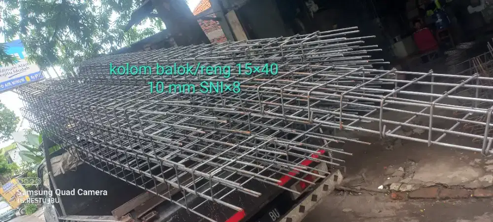 Besi rakitan kolom slop