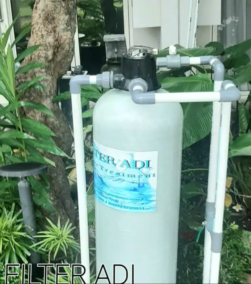 Proses Penyaring Air Sumur Untuk Kos Kosan.