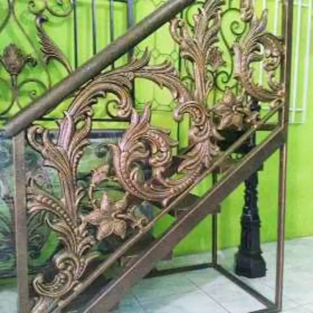 Reling tangga+balkon tempa klasik murah