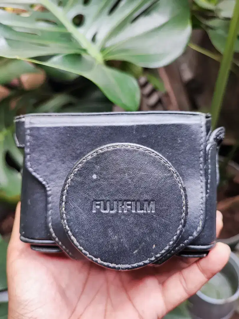 Black Leather Case Original Camera Fujifilm X10