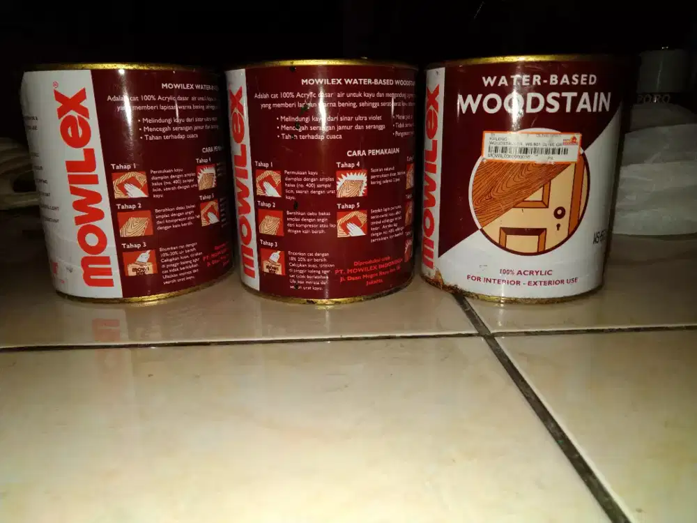 Jual Pelapis Kayu Woodstain Merk Mowilex