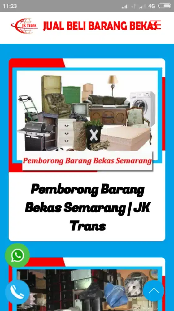 Jual beli barang bekas dan rosok