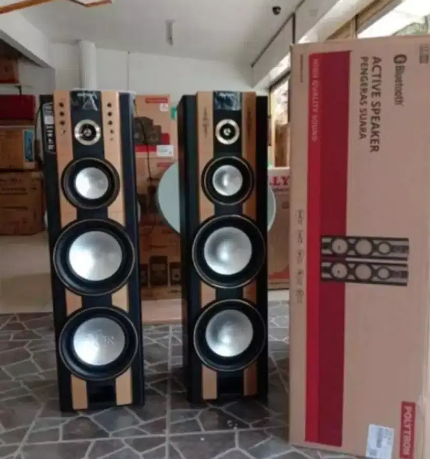 Speaker polytron pas 69 bluetooth