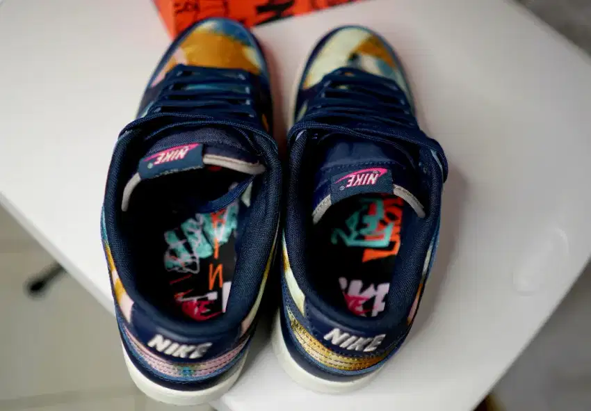 NIKE SB DUNK LOW RETRO PRM GRAFITI OBSIDIAN BLUE BARU