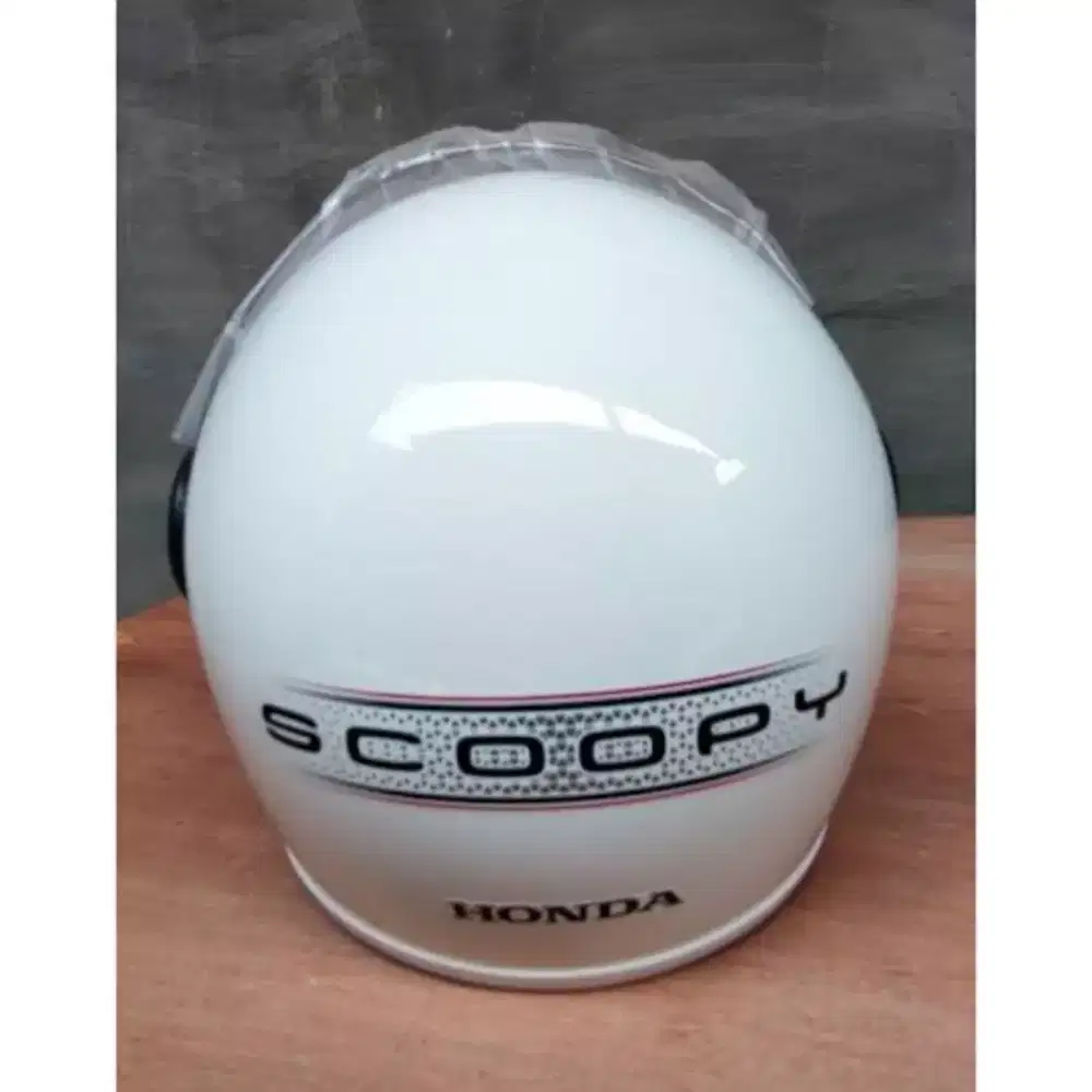 Helm Original Honda Scoopy Warna Putih, ada Dus, baru, stock terbatas