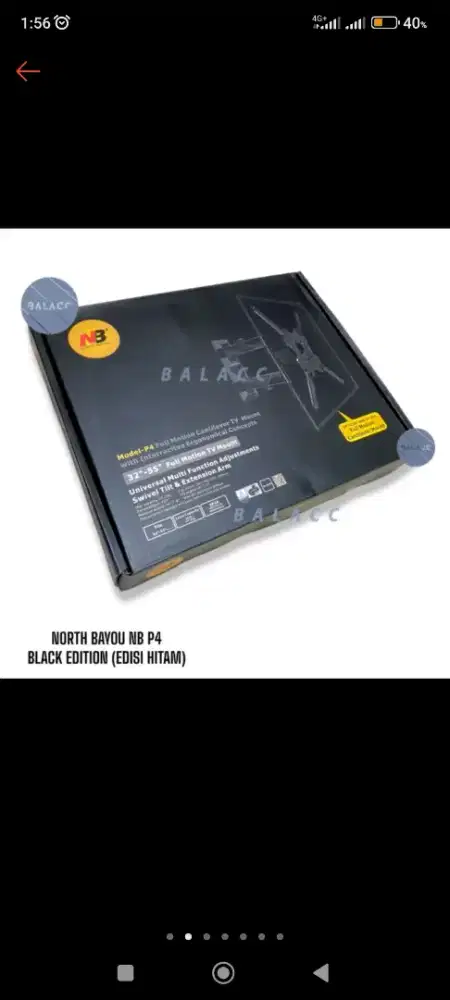 Breket/briket/bracket tv led 24-50 inci + install